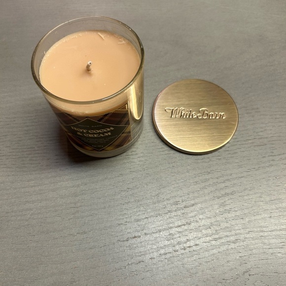 Bath & Body Works Hot Cocoa & Cream 1 Wick Candle New - Picture 3 of 6
